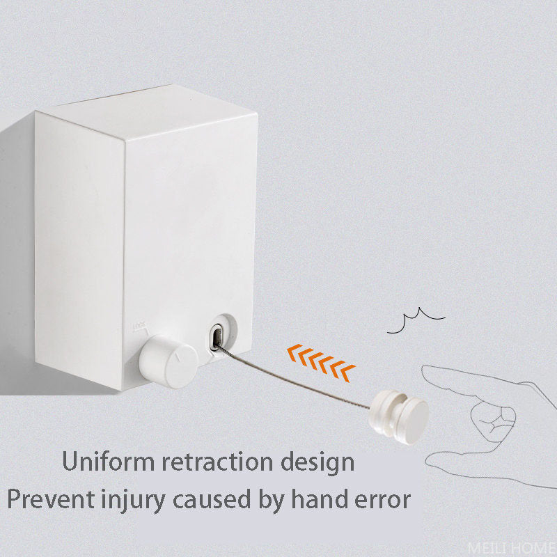 Invisible Retractable Clothesline